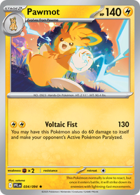 034/094 Pawmot - Phantasmal Flames