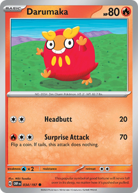 034/197 Darumaka - Obsidian Flames