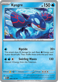 Kyogre 034/132 Mega Evolution card