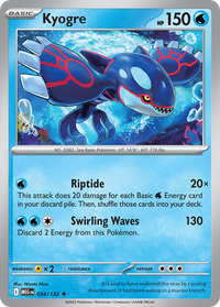 034/132 Kyogre - Mega Evolution