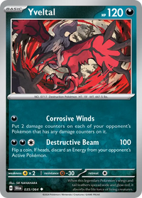 035/064 Yveltal - Shrouded Fable