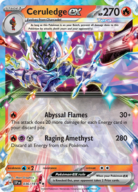 036/191 Ceruledge ex - Surging Sparks
