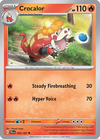 036/193 Crocalor - Paldea Evolved