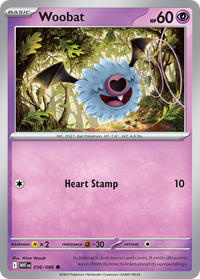 036/086 Woobat - White Flare
