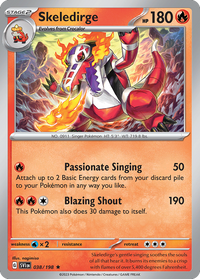 038/198 Skeledirge - Scarlet & Violet Base