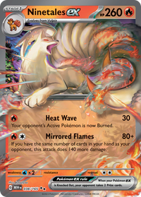 038/165 Ninetales ex - Scarlet & Violet 151