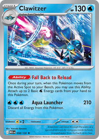 038/132 Clawitzer - Mega Evolution