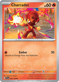 039/198 Charcadet - Scarlet & Violet Base