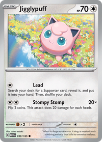 039/165 Jigglypuff - Scarlet & Violet 151