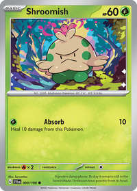 003/198 Shroomish - Scarlet & Violet Base