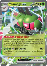 003/182 Yanmega ex - Destined Rivals