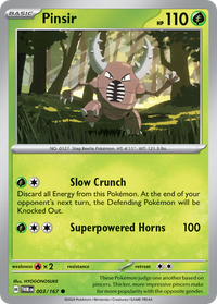 003/167 Pinsir - Twilight Masquerade