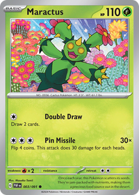 003/091 Maractus - Paldean Fates