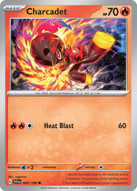 040/198 Charcadet - Scarlet & Violet Base