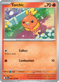 040/182 Torchic - Destined Rivals