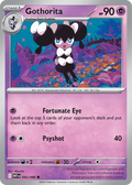 Gothorita 042/086 White Flare card