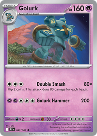 043/086 Golurk - Black Bolt