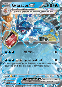 045/198 Gyarados ex - Scarlet & Violet Base