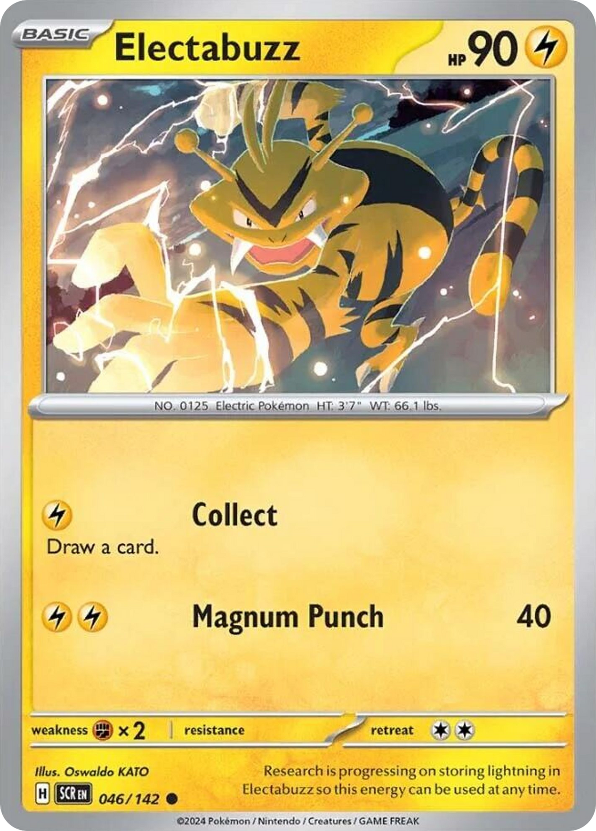 Electabuzz 046/142 Stellar Crown card