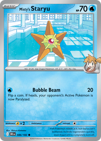 046/182 Misty's Staryu - Destined Rivals