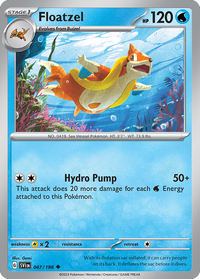 047/198 Floatzel - Scarlet & Violet Base