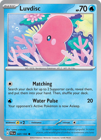 047/193 Luvdisc - Paldea Evolved