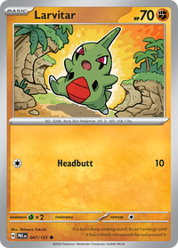 047/131 Larvitar - Prismatic Evolutions