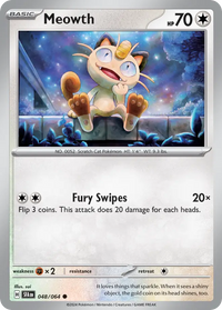 048/064 Meowth - Shrouded Fable