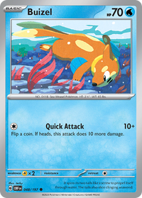 048/197 Buizel - Obsidian Flames