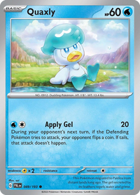 049/193 Quaxly - Paldea Evolved
