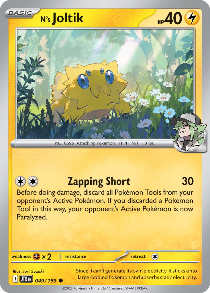 N's Joltik 049/159 Journey Together card