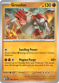 049/131 Groudon - Prismatic Evolutions