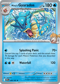 049/182 Misty's Gyarados - Destined Rivals