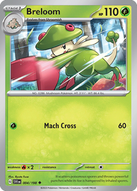 004/198 Breloom - Scarlet & Violet Base