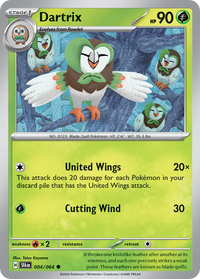 004/064 Dartrix - Shrouded Fable