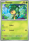 Pansage 004/086 Black Bolt card