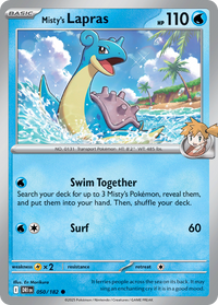 050/182 Misty's Lapras - Destined Rivals