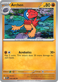 050/086 Archen - White Flare