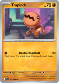 Trapinch 051/094 Phantasmal Flames card