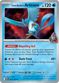 051/182 Team Rocket's Articuno - Destined Rivals