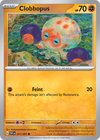 051/091 Clobbopus - Paldean Fates