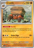 Crustle 052/086 Black Bolt card
