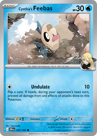 052/182 Cynthia's Feebas - Destined Rivals