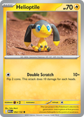 Helioptile 052/132 Mega Evolution card
