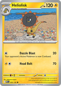 Heliolisk 053/132 Mega Evolution card
