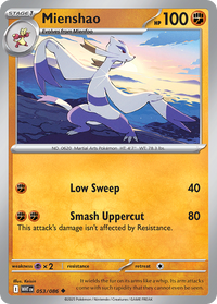053/086 Mienshao - White Flare