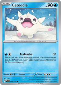 053/193 Cetoddle - Paldea Evolved