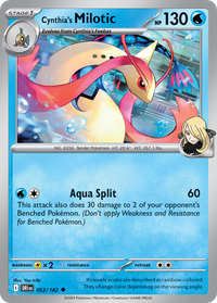 053/182 Cynthia's Milotic - Destined Rivals