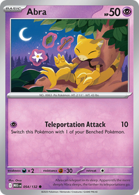 054/132 Abra - Mega Evolution