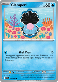 054/182 Clamperl - Destined Rivals